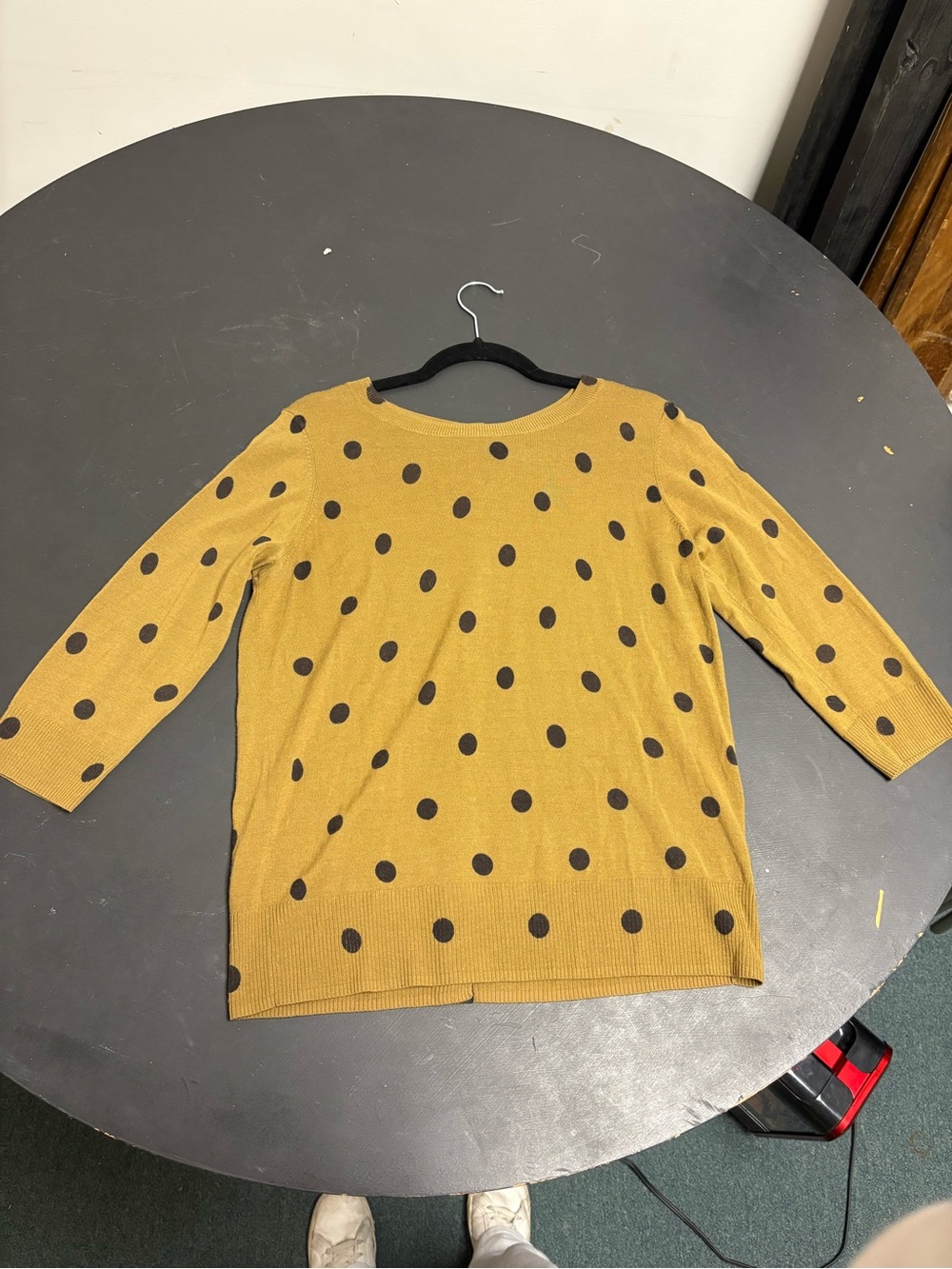 Light brown Polka Dot Sweater